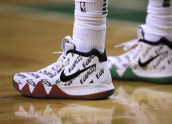 NBA players step toward equality in limited edition sneakers AP News